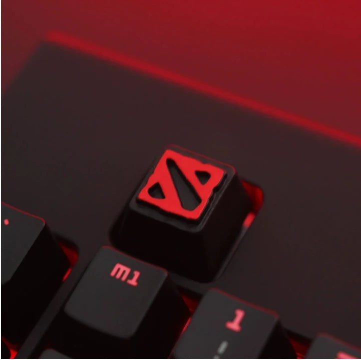 Touche Entrée Artisan pour clavier mécanique, thème GAME OVER, en alliage de zinc et d'aluminium, compatible MX Axis, AULA F75, Ajazz AK820 Pro.