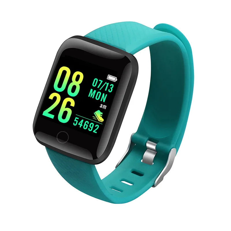 Montre connectée pour homme et femme, bracelet connecté avec messagerie et suivi d'activité, cadeau d'anniversaire, horloge électronique pour Android et iOS.