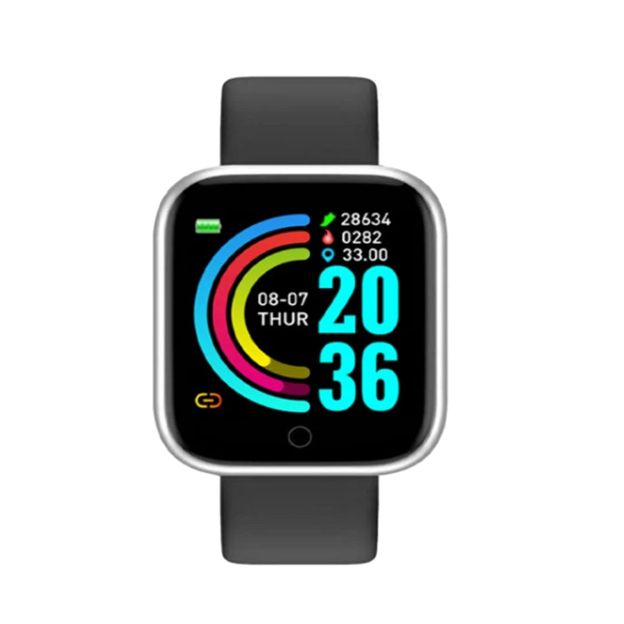 Montre connectée pour femmes et hommes, bracelet Bluetooth avec lecteur de téléphone intégré, musique, fitness et suivi du sommeil. Montre numérique.
