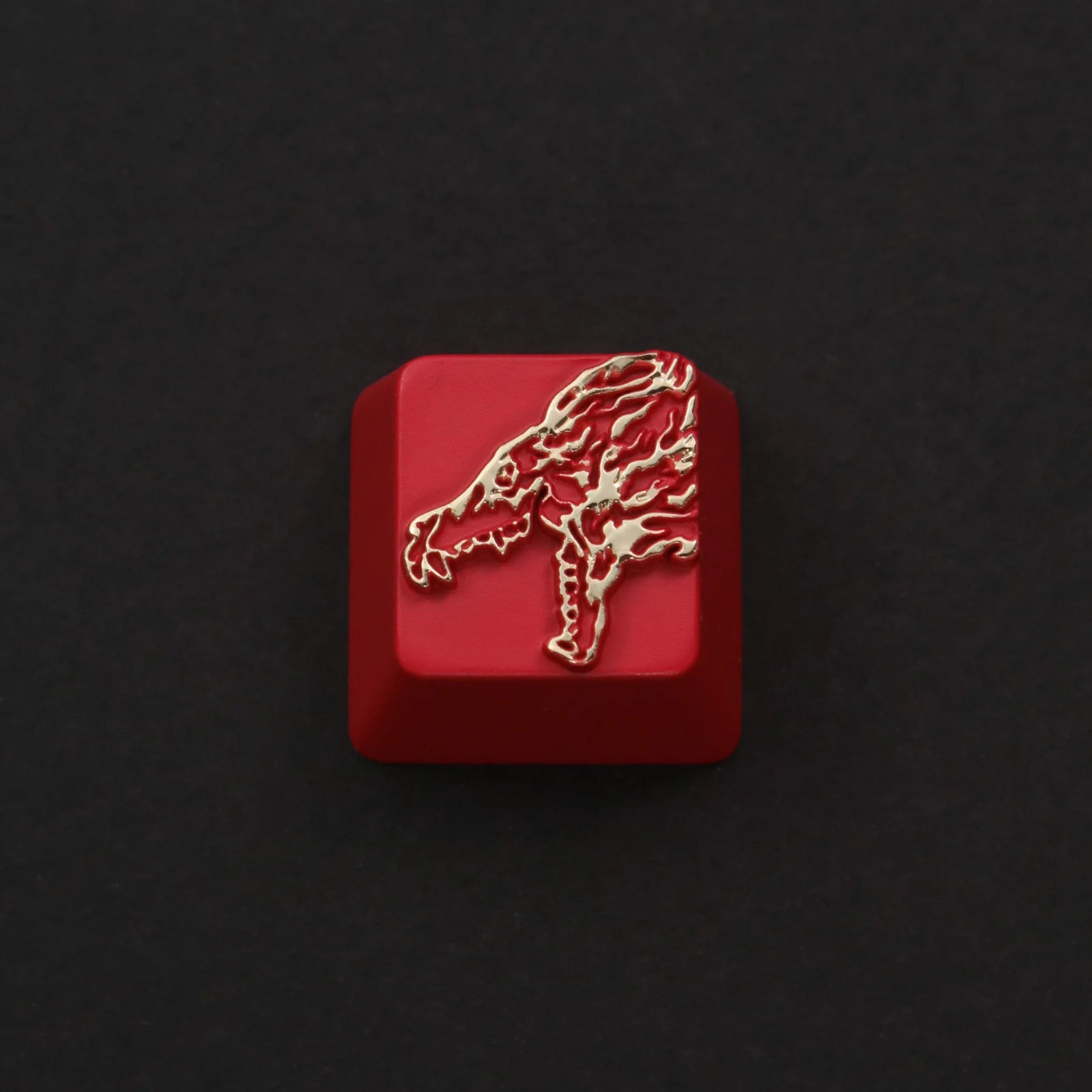 Touche Entrée Artisan pour clavier mécanique, thème GAME OVER, en alliage de zinc et d'aluminium, compatible MX Axis, AULA F75, Ajazz AK820 Pro.