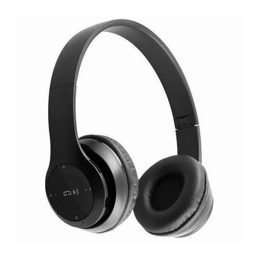 Casque audio Bluetooth 5.3 pour jeux vidéo, écouteurs sans fil double mode, pliables, avec réduction de bruit et compatible avec iPhone et Xiaomi.