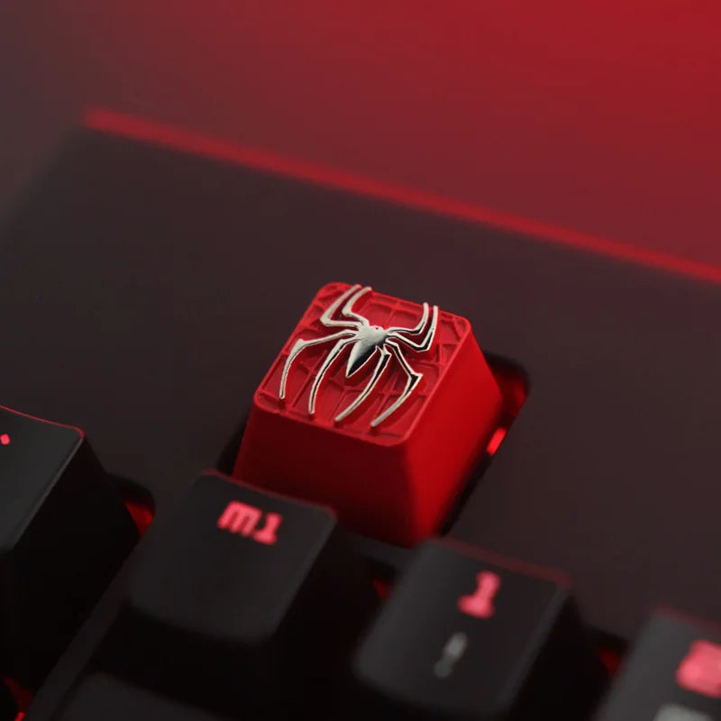 Touche Entrée Artisan pour clavier mécanique, thème GAME OVER, en alliage de zinc et d'aluminium, compatible MX Axis, AULA F75, Ajazz AK820 Pro.